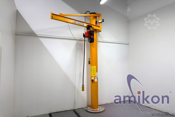 Pillar Slewing Crane 1000 kg Industrial Crane Vetter PS10-2,0 1t
