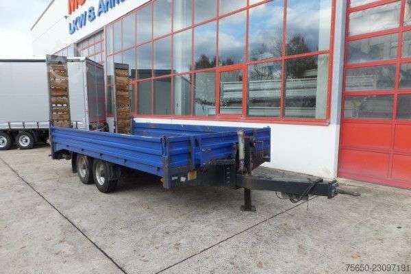 Low loader trailer Humbaur HBT10  Tandemtieflader