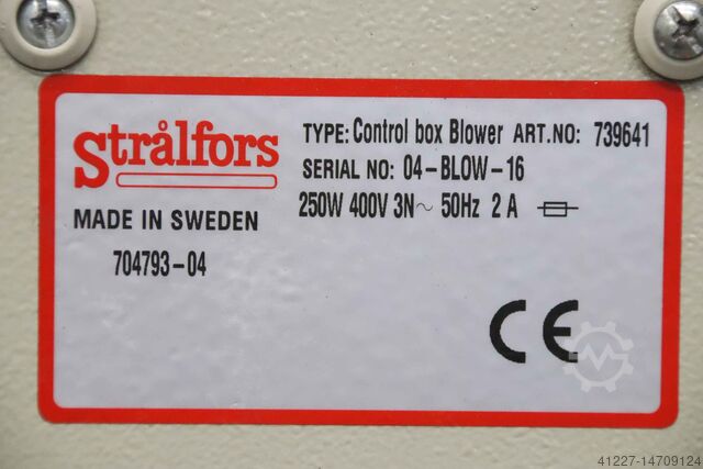 Seitenkanalverdichter 0,25 kW Stralfors 739641 704793-04 04-BLOW-16