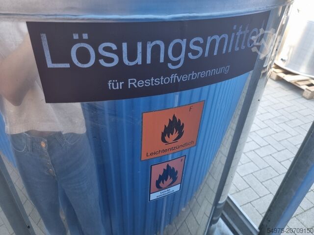 1000L Transportbehälter Edelstahl Tank Ucon