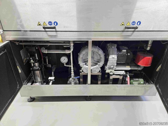 Entfettungsmaschine auf wässriger Basis