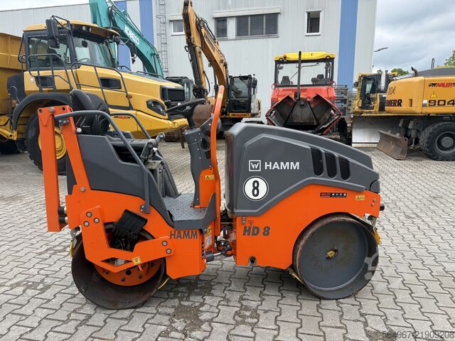 Tandem roller Hamm HD8VV Tandemwalze 14,8 kW