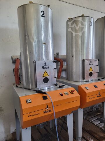 Plastic silos, 12 units, for 2000 EUR Motan Silos