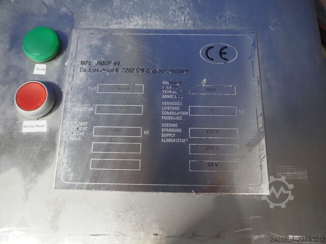 Kochkessel mit Mantel und Rührwerk Terlet