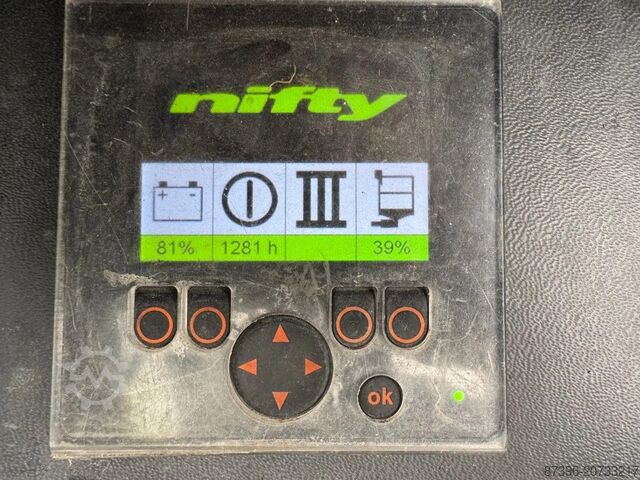 Gelenkteleskoparbeitsbühne Niftylift HR17NE Hoogwerker Knikarmhoogwerker