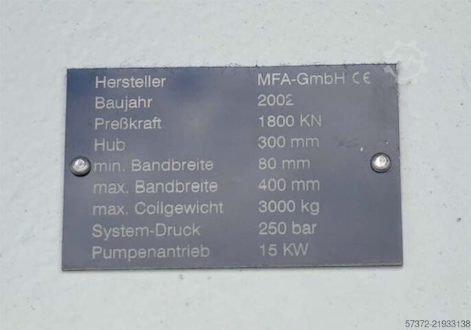 Hydraulic Press MFA 