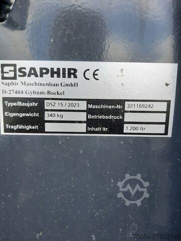 Silage grab, bale grab SAPHIR Silagezange DSZ 15