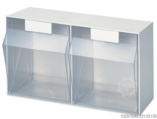 Clear-view magazine H353 x W600 x D306 mm - 1 piece Lockweiler 