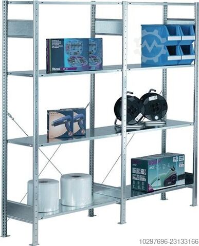 Boltless shelving unit H2000xW1000xD300mm - 1 piece Schulte 