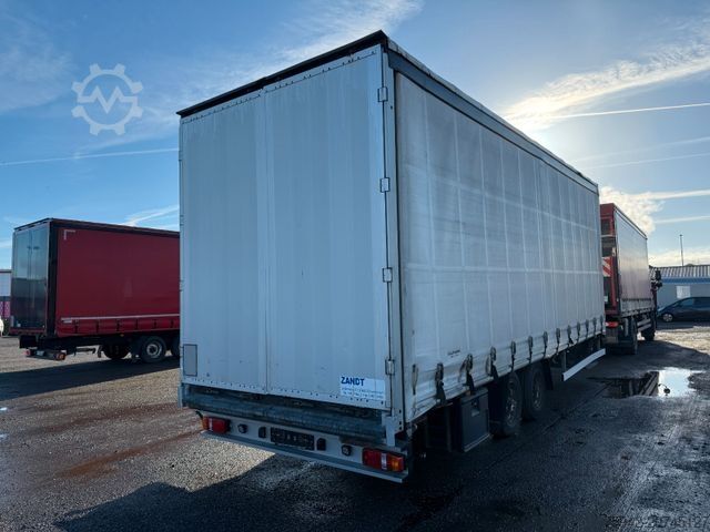 Open trailer with tarp ZANDT TANDEM EDSCHA
