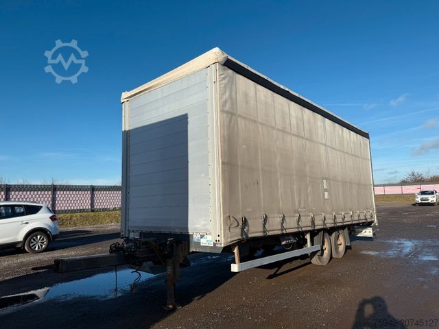 Open trailer with tarp ZANDT TANDEM EDSCHA