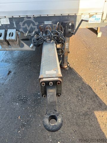 Open trailer with tarp  ZANDT TANDEM EDSCHA