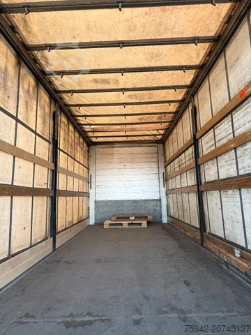 Open trailer with tarp ZANDT TANDEM EDSCHA