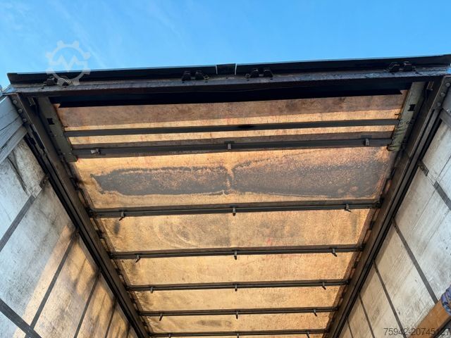 Open trailer with tarp ZANDT TANDEM EDSCHA