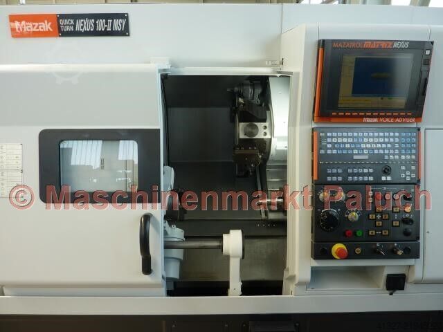 CNC lathe MAZAK Quick Turn Nexus 100-II MSY