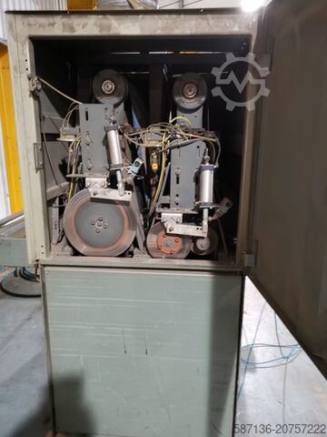 1100 mm Rollen- & Pad-Doppelbandschleifmaschine Sandingmaster CSB2 1100m/m wideTwin Belt Sander