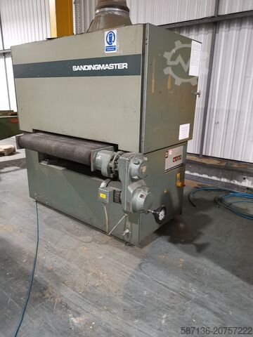 1100 mm Rollen- & Pad-Doppelbandschleifmaschine Sandingmaster CSB2 1100m/m wideTwin Belt Sander