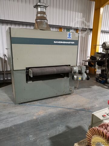 1100 mm Rollen- & Pad-Doppelbandschleifmaschine Sandingmaster CSB2 1100m/m wideTwin Belt Sander