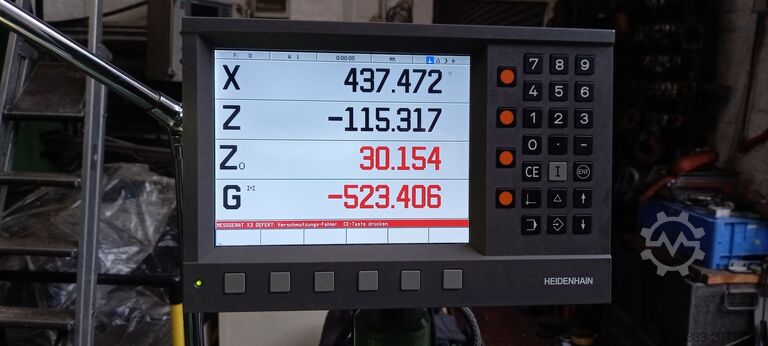 Leit-/Zugspindeldrehmaschine VDF HEIDENREICH & HARBECK 540 Hamburg
