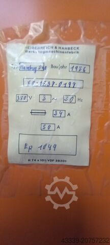 Leit-/Zugspindeldrehmaschine VDF HEIDENREICH & HARBECK 540 Hamburg