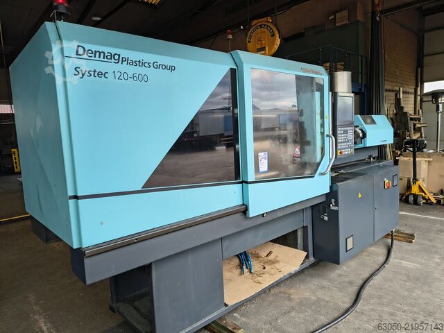 Injection molding machine Sumitomo DEMAG Systec 120/470-600 NC 5