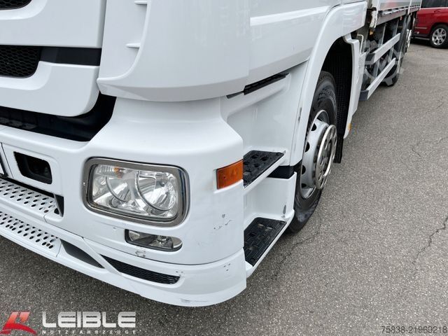Flatbed truck MERCEDES-BENZ 2546*MP3*6x2*Euro5*HMF 2000L*Baustoff*Lift/Lenk*