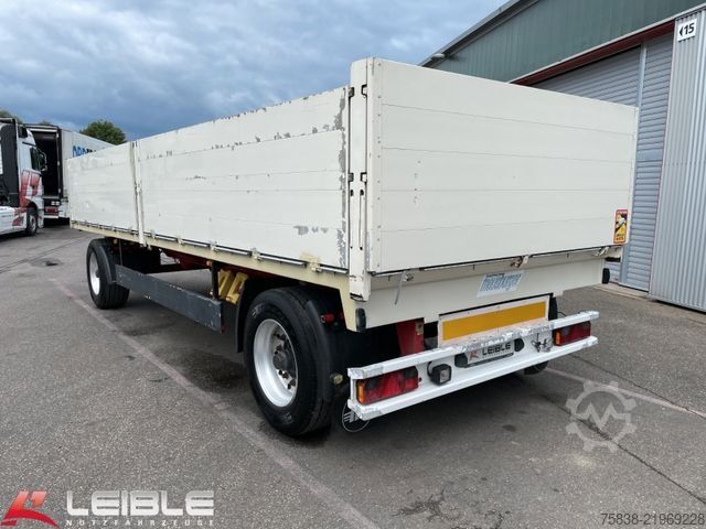 Open trailer MEUSBURGER MPA2*Baustoff*Aluboden*Alcoa*BPW EcoPlus*