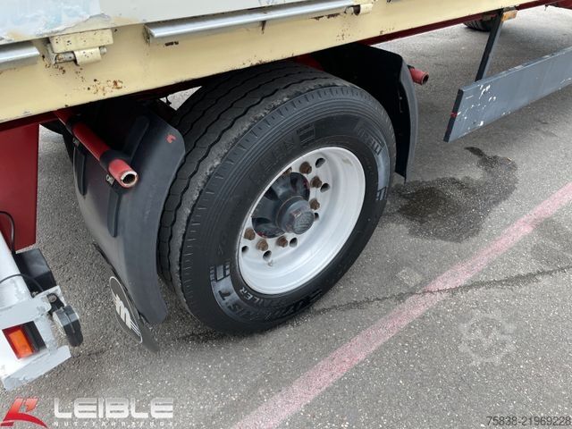 Open trailer MEUSBURGER MPA2*Baustoff*Aluboden*Alcoa*BPW EcoPlus*