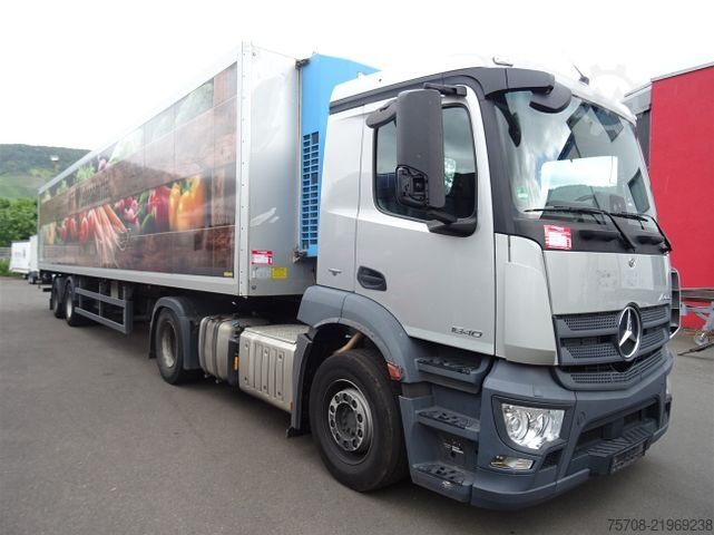 Reefer semitrailer ROHR 2Achs Kühler*gelenkt*Frigoblock*2to LBW*AluBoden