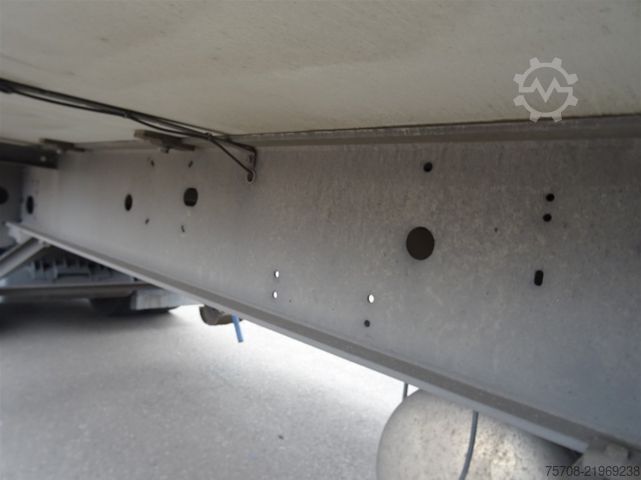 Reefer semitrailer ROHR 2Achs Kühler*gelenkt*Frigoblock*2to LBW*AluBoden