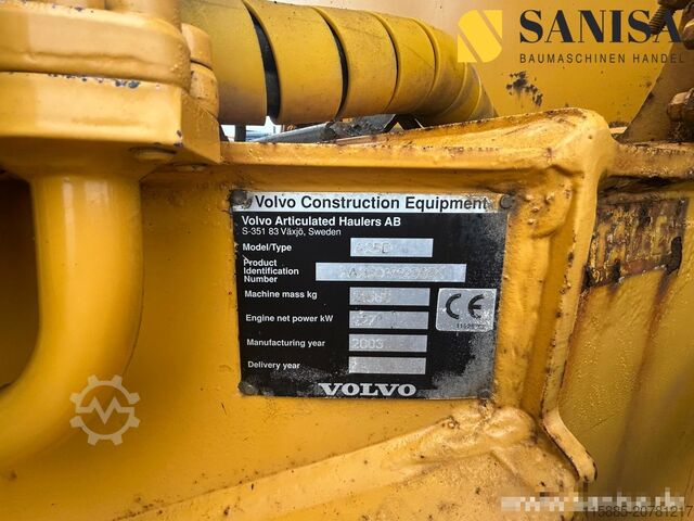 Knickgelenkdumper Volvo A25D/Knickgelenkter Muldendumper /6x6