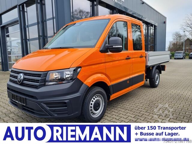 Pick-up van VW Crafter 35 Doka Pritsche MR AHK KLIMA PDC TEMPOMAT