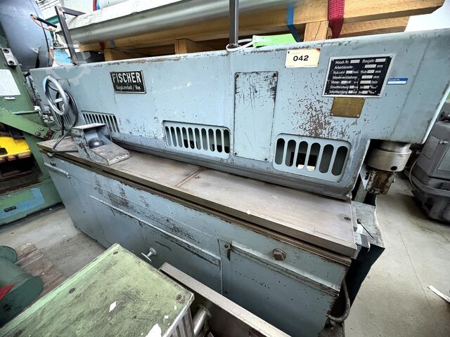 Hydraulic guillotine shear Fischer Tafelschere