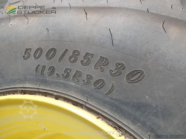 John Deere für Feldhäcksler: VF710/70R42 + 500/85R30 John Deere für Feldhäcksler: VF710/70R42 + 500/85R3