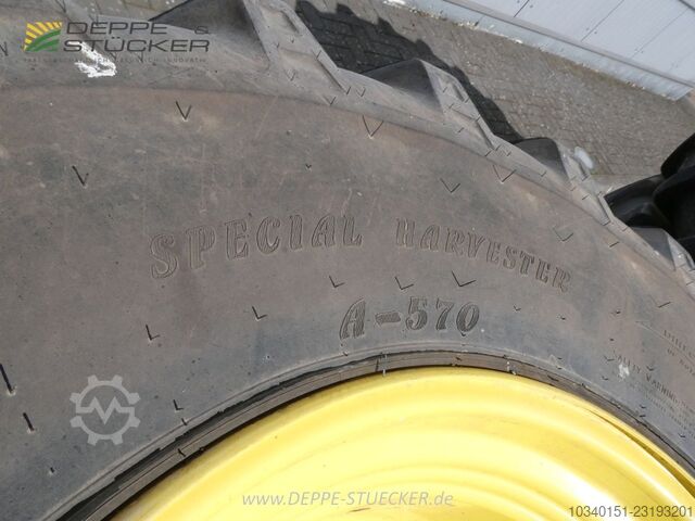 John Deere für Feldhäcksler: VF710/70R42 + 500/85R30 John Deere für Feldhäcksler: VF710/70R42 + 500/85R3