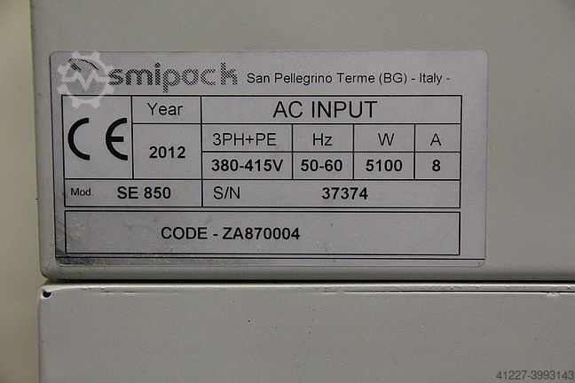 Hood shrink machine Smipack SE 850
