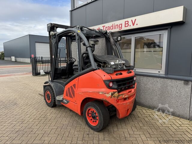 Linde H40T-02 Duplex 370 3rd / 4th Function LPG 2014 LINDE H40T-02 Duplo 370 3e / 4e Functie LPG 2014