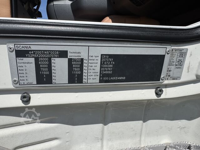 Scania R500 V8 6X2 - Full air suspension - Retarder - Automatic - Euro 5 - 2012 - SCANIA R500 V8  6X2 - FULL AIR - Retarder - AUTOMAAT - Euro 5 - 2012