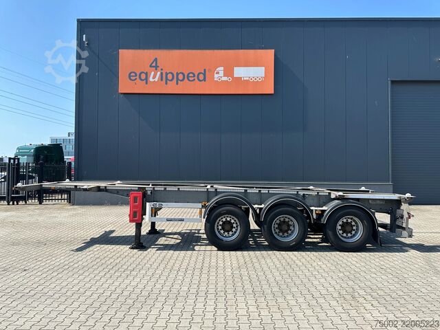 Container transportation Van Hool 20FT/30FT ADR CHASSIS / galvanized / BPW DRUM /...