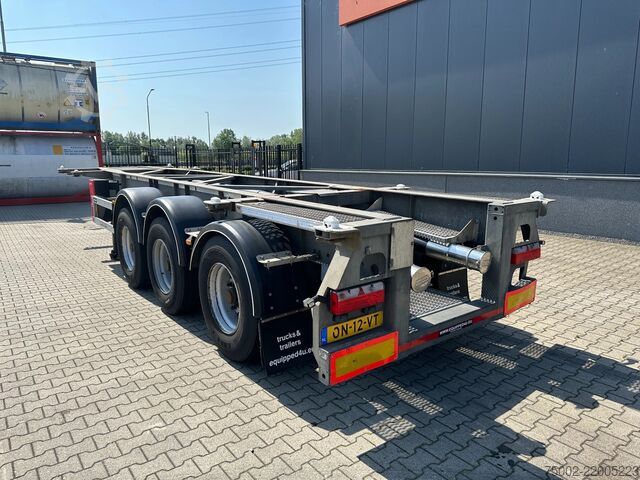 Container transportation Van Hool 20FT/30FT ADR CHASSIS / galvanized / BPW DRUM /...