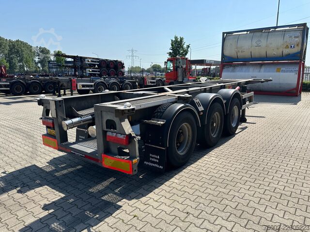 Container transportation Van Hool 20FT/30FT ADR CHASSIS / galvanized / BPW DRUM /...