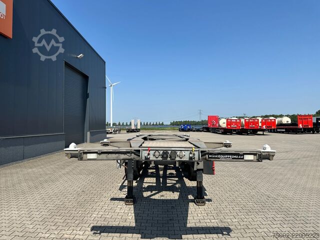 Container transportation Van Hool 20FT/30FT ADR CHASSIS / galvanized / BPW DRUM /...