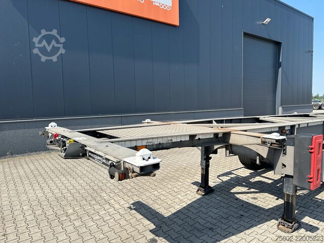 Container transportation Van Hool 20FT/30FT ADR CHASSIS / galvanized / BPW DRUM /...
