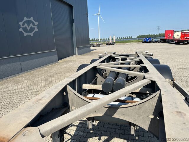Container transportation Van Hool 20FT/30FT ADR CHASSIS / galvanized / BPW DRUM /...