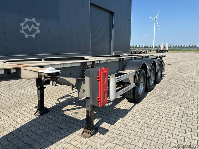 Container transportation Van Hool 20FT/30FT ADR CHASSIS / galvanized / BPW DRUM /...