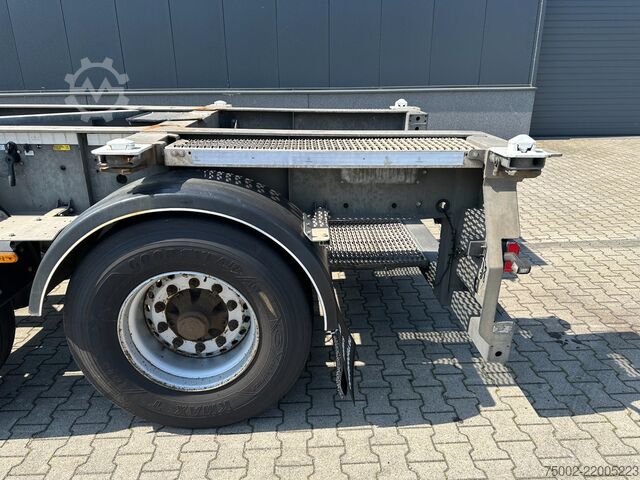 Container transportation Van Hool 20FT/30FT ADR CHASSIS / galvanized / BPW DRUM /...