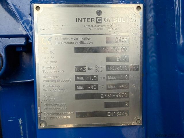 Saugwagen VOLVO FM420 6x2*4 Interconsult 12.700 l. Stainless EEV