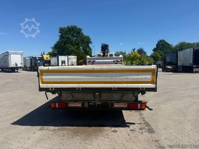 Tipper truck IVECO 140E250 Kipper mit HIAB Kran inklusive Anhänger