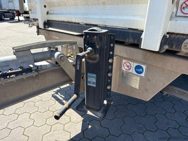 Tipper truck IVECO 140E250 Kipper mit HIAB Kran inklusive Anhänger
