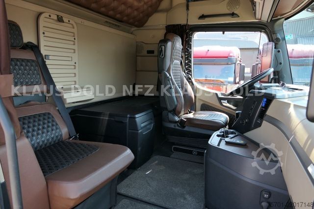 LKW mit Pritsche & Plane MERCEDES-BENZ Actros 1853  Edition 1 GigaSpace LBW Euro 6